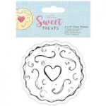Papermania 4in x 4in Clear Stamp Jammy Dodger | Sweet Treats