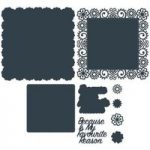 Paper Boutique Doily Die Set Because Is My Favourite Reason | Set of 9