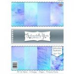 Phill Martin Sentimentally Yours A4 Paper Pack Aqua Mist 40 Sheets | Watercolour Daydreams