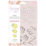 Crafter’s Companion Nature’s Garden Stamp & Die Primula Set of 15 | Spring Is In The Air