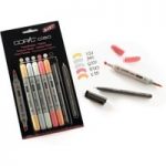 Copic Ciao 5 + 1 Marker Pen Set with a Copic Multiliner Pastels | Set of 6
