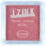 Aladine Izink Pigment Inkpad Metallic Red
