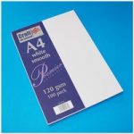 Craft UK A4 Smooth Paper White 120gsm | Pack of 100
