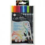 Manuscript Callicreative Duotip Marker Set Permanent Brush | Pack of 10