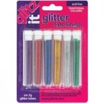 Glitz It Fine Glitter Tubes – Traditional (Pack of 6)