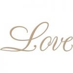 Spellbinders Glimmer Hot Foil Stamp Plate Copperplate Script Love Sentiment by Paul Antonio