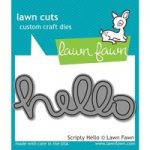 Lawn Fawn – Scripty Hello Lawn Cuts Die