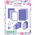 Card Making Magic Die Set A5 Nesting Ornate Rectangle Layer Lace Set of 21 by Christina Griffiths