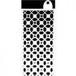 IndigoBlu Stencil Moroccan Tile | 6in x 3in