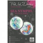 Pink Ink Designs A5 Clear Stamp Set Sea Nymph | Set of 10