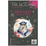 Pink Ink Designs A5 Clear Stamp Set Old Salt Sailor | Set of 10