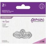 Gemini Die Set Expressions -in-Law Sentiment | Set of 2