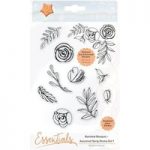 Tonic Studios Essentials Stamp Set Autumnal Sprig #1 Set of 9 | Bunched Bouquet