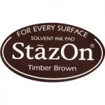 Tsukineko StazOn Ink Pad Timber Brown