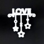 Poppy Crafts Die Love & Stars Sentiment