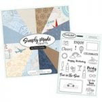 Simply Made Crafts Travel Paper Pad & Stamp Bundle