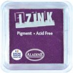 Aladine Izink Large Pigment Inkpad Dark Purple
