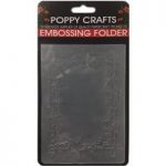 Poppy Crafts Embossing Folder Star Frame