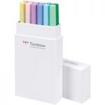 Tombow ABT Dual Brush Pen Pastel Colours | Set of 12