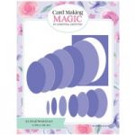 Card Making Magic Die Set A5 Nesting Oval Set of 13 by Christina Griffiths