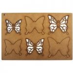 Creative Expressions Art-Effex MDF Board Layered Butterflies