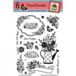 Hot Off The Press – Floral Doodles Silicone Stamps