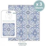 Craft Consortium Decoupage Paper Pad Valencia | 3 Sheets