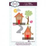 Creative Expressions Lisa Horton Stitched Collection Quirky House Craft Die