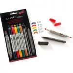 Copic Ciao 5 + 1 Marker Pen Set with a Copic Multiliner Hues | Set of 6