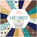 Paper Addicts Paper Pad Lost Forest 10cm x 10cm | 100 Sheets