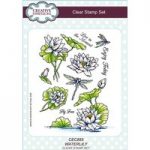 Creative Expressions Liz Borer A5 Clear Stamp Set – Waterlily