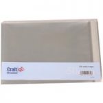 Craft UK C5 Cello Card Bags | 50 pack