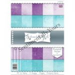 Phill Martin Sentimentally Yours A4 Essentials Paper Pack Amethyst and Aquamarine | 40 Sheets