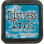 Ranger Distress Ink Pad 3in x 3in by Tim Holtz | Mermaid Lagoon
