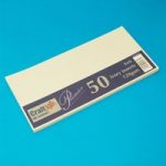 Craft UK 150sq Card Inserts Ivory | 50 pack