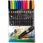 Tombow ABT Dual Brush Pen Primary | Set of 12