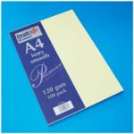 Craft UK A4 Smooth Paper Ivory 120gsm | Pack of 100