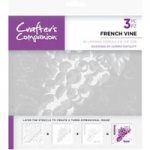Crafter’s Companion 3D Layering Stencils French Vine | Parisian Chic Collection