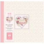 First Edition Scrapbook Album Perfect Moments Damask 12in x 12in | 20 Refillable Pages