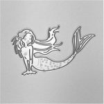 CraftStash Die Laying Mermaid