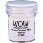WOW! Opaque Whites Embossing Powder Seafoam White Regular | 15ml Jar
