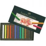 Faber Castell Polychromos Artists’ Pastel Crayon Set | Box of 12