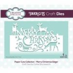 Creative Expressions Die Merry Christmas Festive Wording Edgers | Paper Cuts Collection