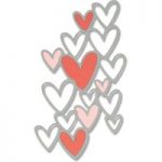 Sizzix Thinlits Die Scattered Hearts