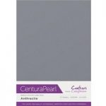 Crafter’s Companion Centura Pearl Printable A4 Card Anthracite | 10 sheets