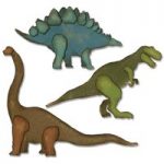 Sizzix Thinlits Die Set Prehistoric Set of 3 by Tim Holtz