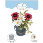 Elizabeth Craft Designs Die Set Garden Notes Galvanized Bucket | Set of 2
