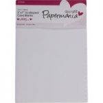 Papermania 5in x 7in Scalloped White Cards and Envelopes (Pack of 12)