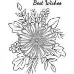 Woodware Clear Singles – Bold Blooms – Tracey