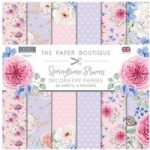 Paper Boutique 6in x 6in Paper Pad 160gsm 36 Sheets | Springtime Blooms
